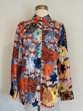 Acne Studios 34 Colorful Blouse